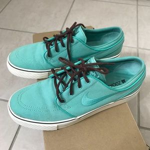 Mens Nike Stefan Janoski Shoes (Mint Color)